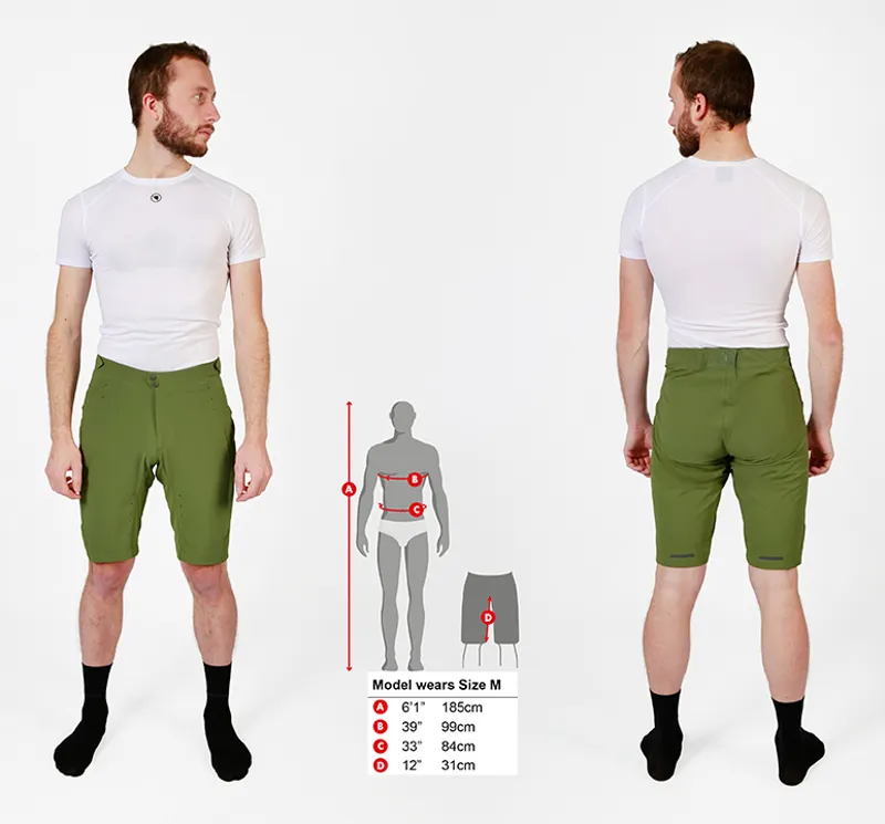 Endura GV500 Foyle MTB Shorts Black -9